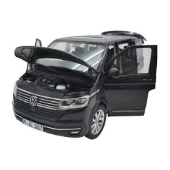 1/18 NZG Volkswagen T6.1 (Deep Black) Diecast Car Model -Toy vehicles volkswagen t61 deep black 1 47901.1651203292